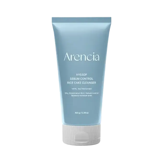 Arencia Hyssop Sebum Control Rice Cake Cleanser