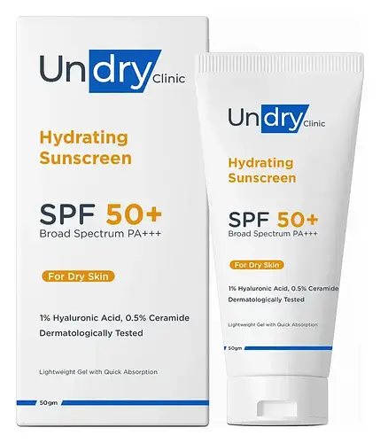 Undry Hydrating Sunscreen SPF 50+