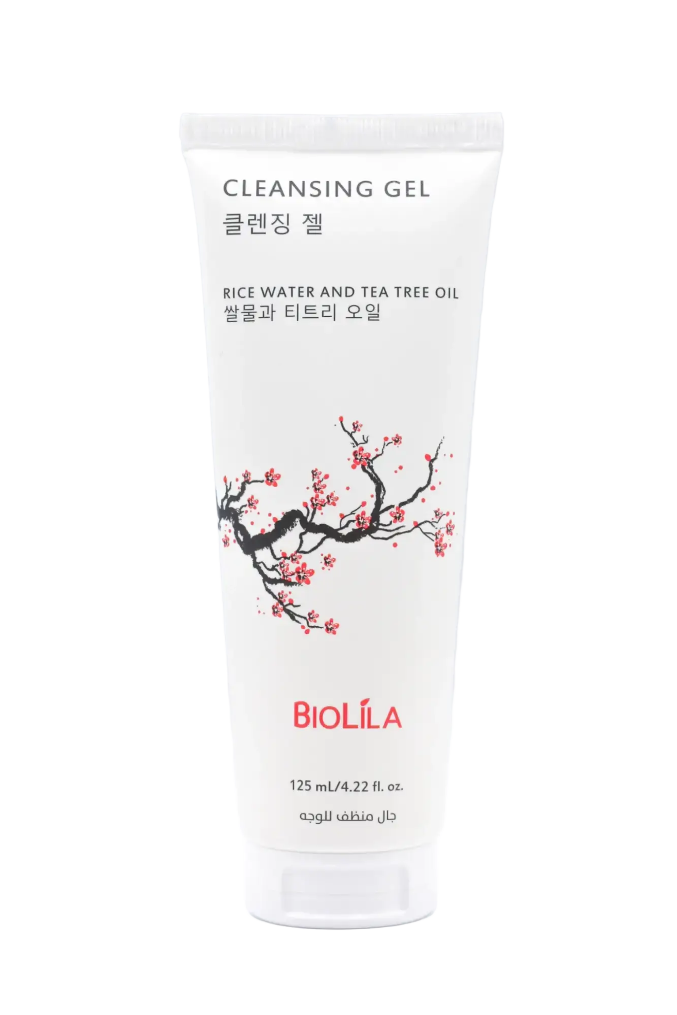 Biolila Rice Water And Tea Tree Oil Cleansing Gel