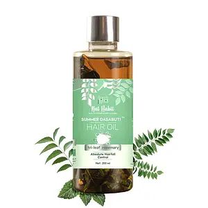 Nat Habit Tri-Leaf Rosemary Summer Hair Oil
