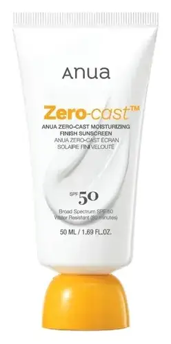 Anua Zero-Cast Moisturizing Finish Sunscreen SPF 50 Original