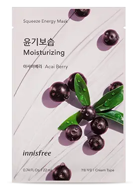 innisfree Squeeze Energy Mask Acai Berry