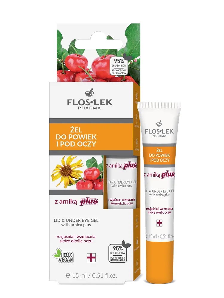 Flos-lek Eyelid And Under-Eye Gel With Arnica Plus