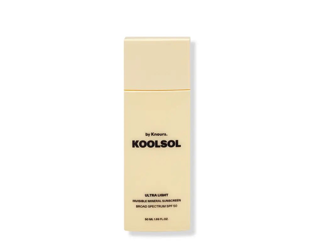 Knours Koolsol Ultra Light Invisible Mineral Sunscreen Broad Spectrum SPF50