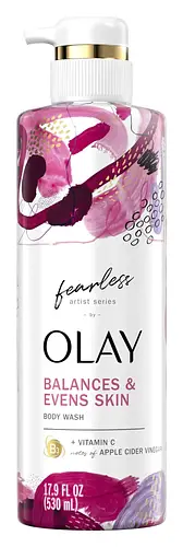 Olay Fearless Balances And Evens Skin Body Wash