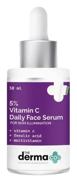 The Derma Co 5% Vitamin C Daily Face Serum