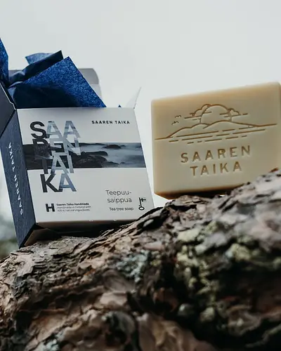 Saaren Taika Tea Tree Soap, for atopic, itchy and acne-prone skin, for all skin types, vegan, 100% natural