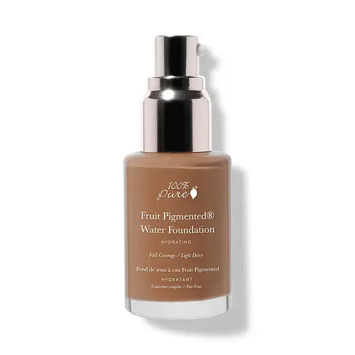 100% Pure Fruit Pigmented Full Coverage Water Foundation Warm 7.0