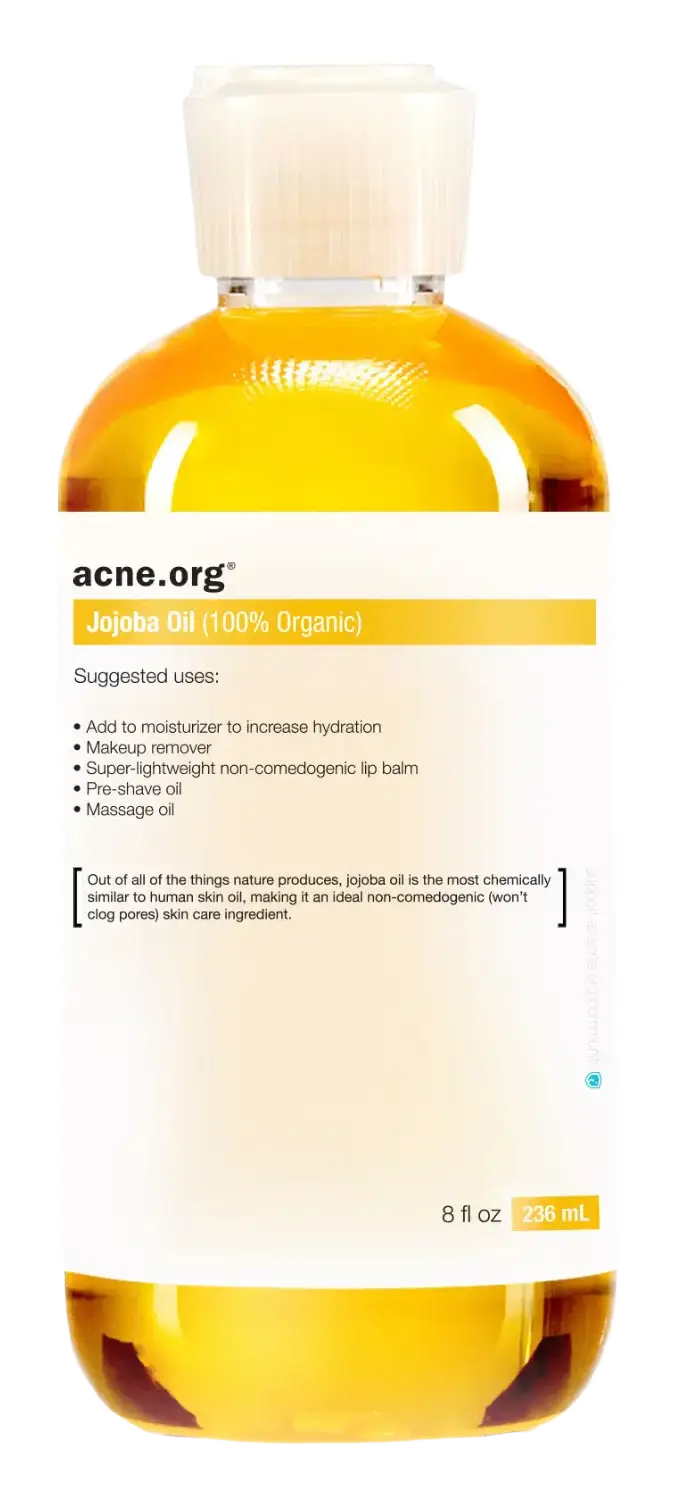 acne.org Organic Jojoba Oil