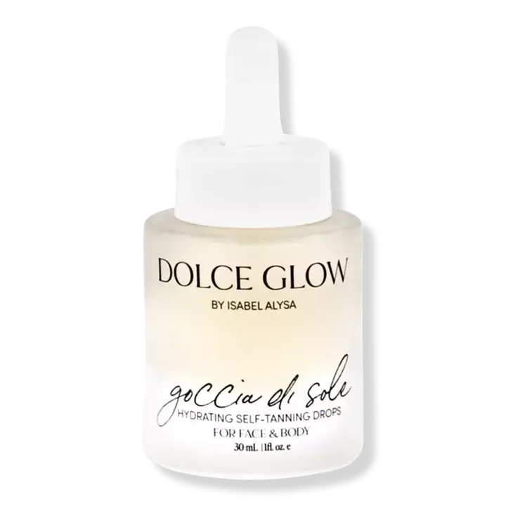 Dolce Glow Goccia di Sole Hydrating Self-Tanning Serum Drops for Face and Body