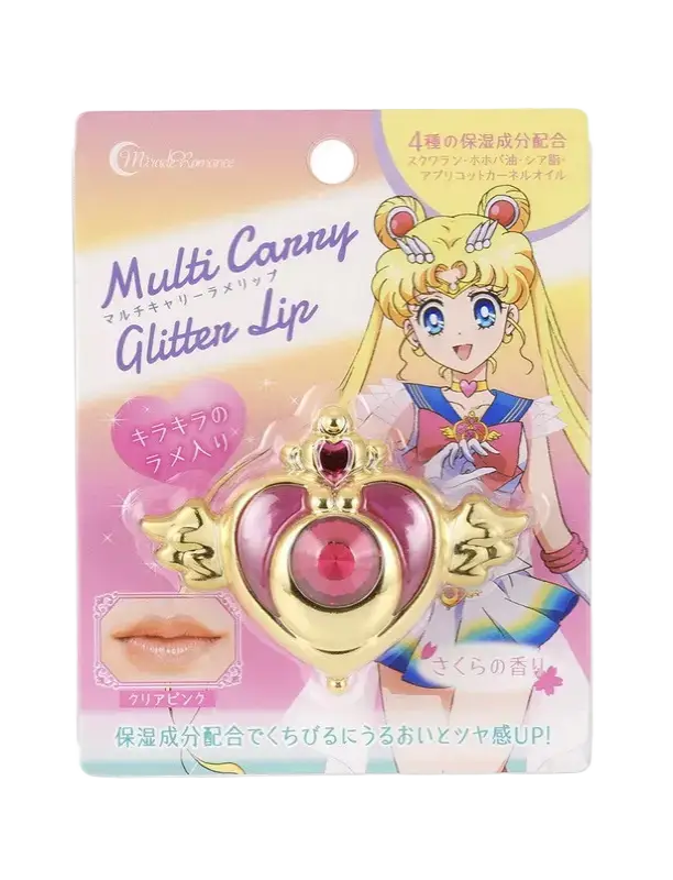 Creer Beaute Miracle Romance Multi Carry Glitter Lip Crisis Moon Compact