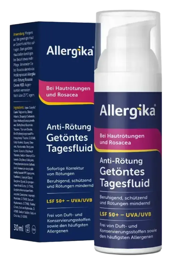 Allergika Anti-Rötung Getöntes Tagesfluid SPF 50+