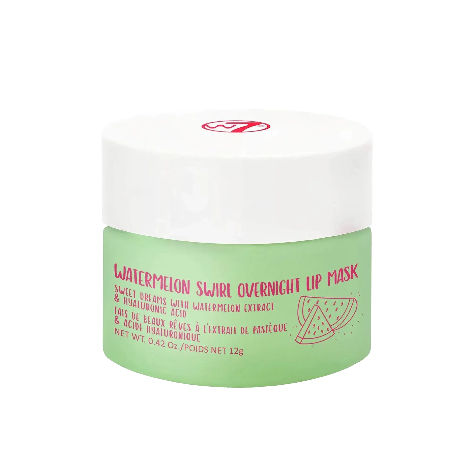 W7 Sweet Dreams Overnight Lip Mask Watermelon Swirl