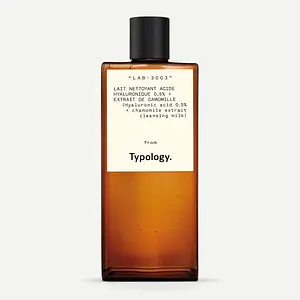 Typology Hydrating Cleansing Milk  Hyaluronic Acid 0.5% + Chamomile Extract