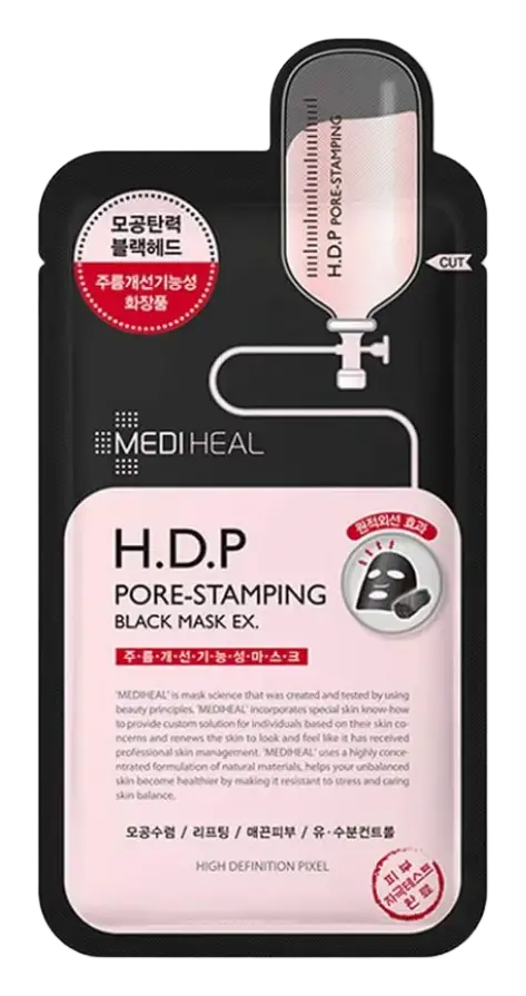 Mediheal Black Mask Ex H.D.P Pore Stamping