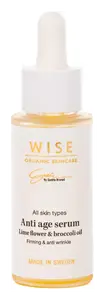 Wise Organic Skincare Anti Age Serum Lime Flower & Broccoli Oil