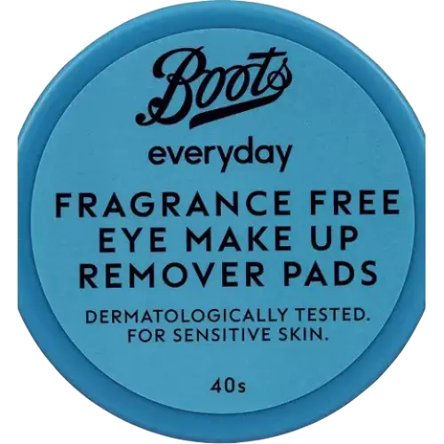 Boots Everyday Fragrance Free Eye Make Up Remover Pads