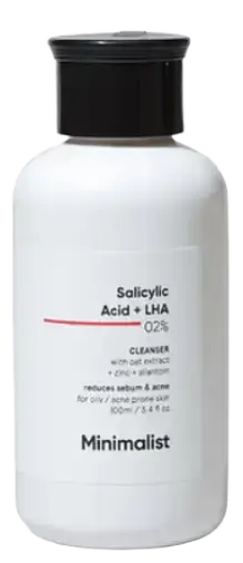 Minimalist Salicylic Acid + LHA 02% Cleanser
