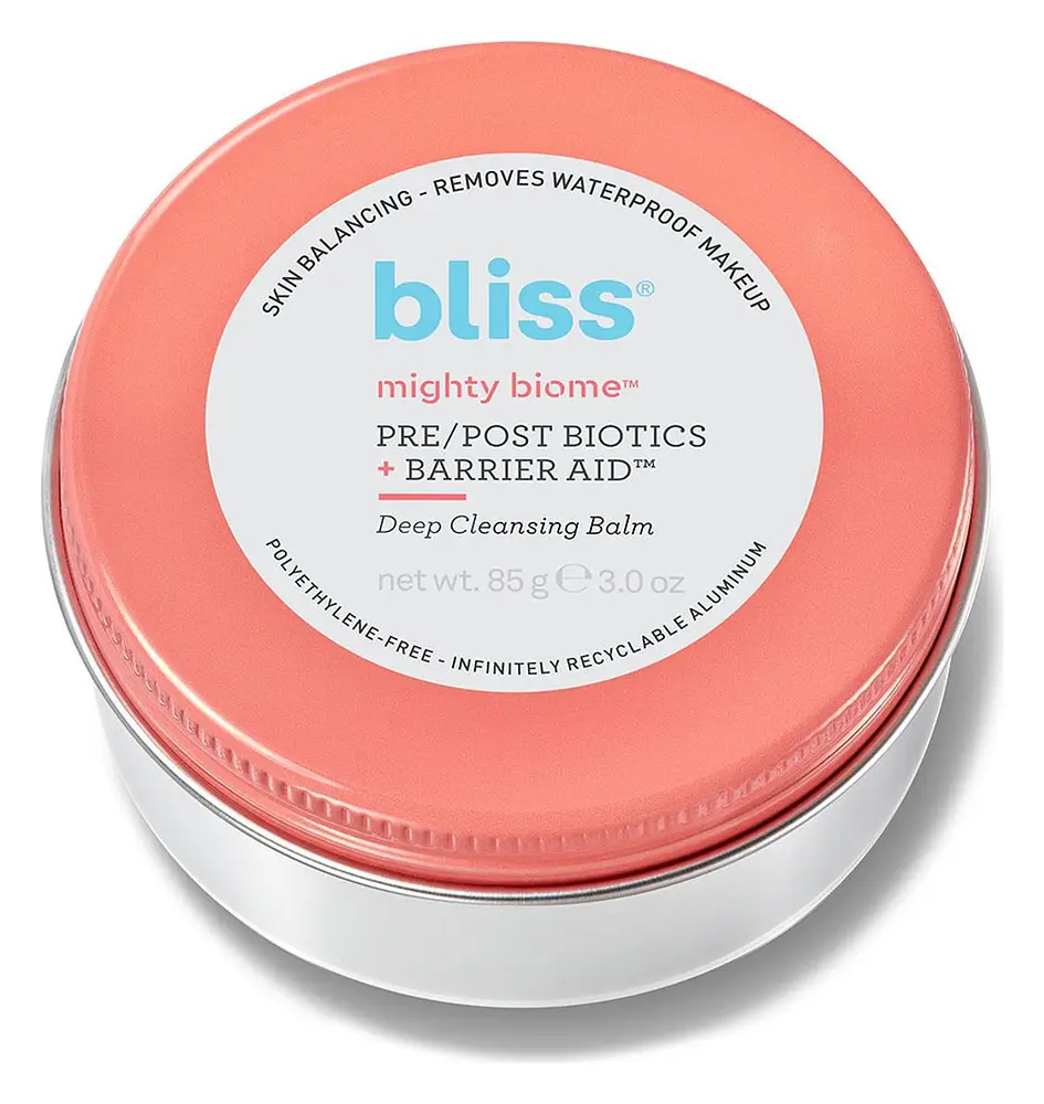 Bliss Mighty Biome Pre/Post Biotics + Barrier Aid™ Cleansing Balm