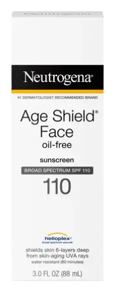 Neutrogena Age Shield Face Sunscreen - SPF 110