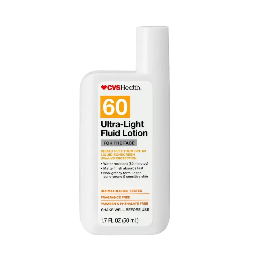 CVS Health Ultra-Light Fluid Lotion SPF 60