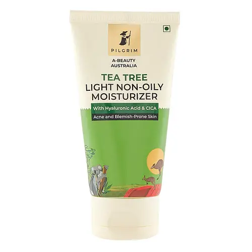 Pilgrim Tea Tree Light Non Oily Moisturizer with Hyaluronic Acid and Cica