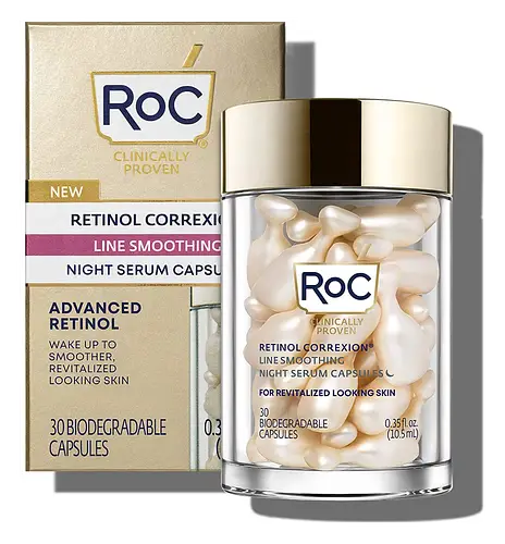 RoC Retinol Correxion Line Smoothing Night Serum Capsules