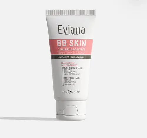 Evian Crème Éclaircissante et Anti-Taches Brunes