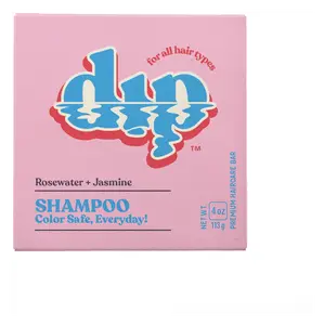 dip Color Safe Shampoo Bar for Every Day Rosewater & Jasmine