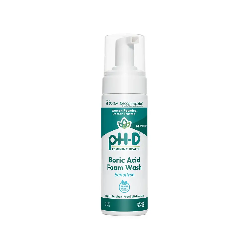 pH-D Feminine Health Boric Acid Foam Wash Sensitive