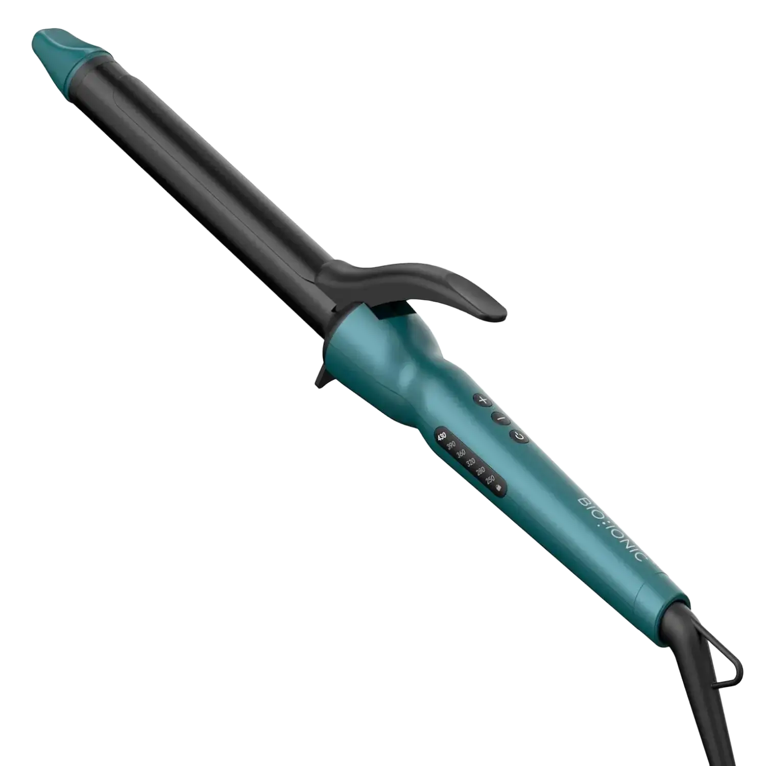 Bio Ionic Long Barrel Curling Iron 1-inch Teal Tides Limited Edition