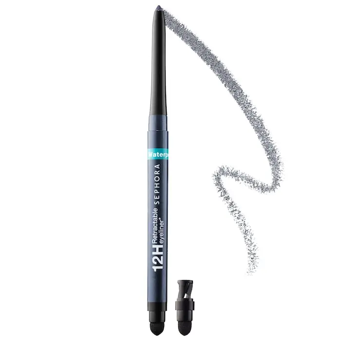 Sephora Collection Waterproof 12HR Retractable Eyeliner Pencil 15 Shimmer Slate Gray