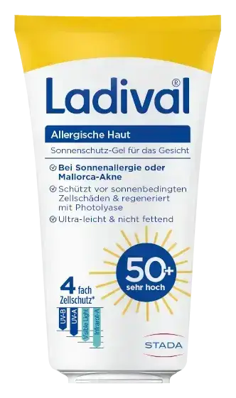 Ladival Allergische Haut Sonnenschutz-Gel Für Das Gesicht SPF 50+