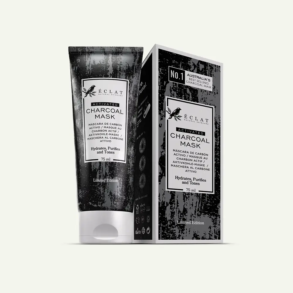 Eclat Natural Skincare Activated Charcoal Mask