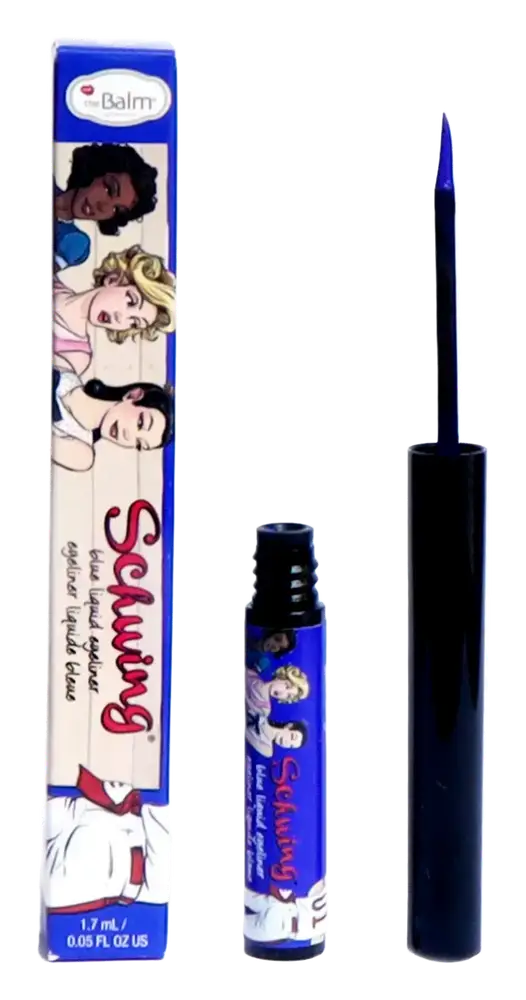 theBalm Cosmetics Schwing Liquid Eyeliner Sapphire Blue