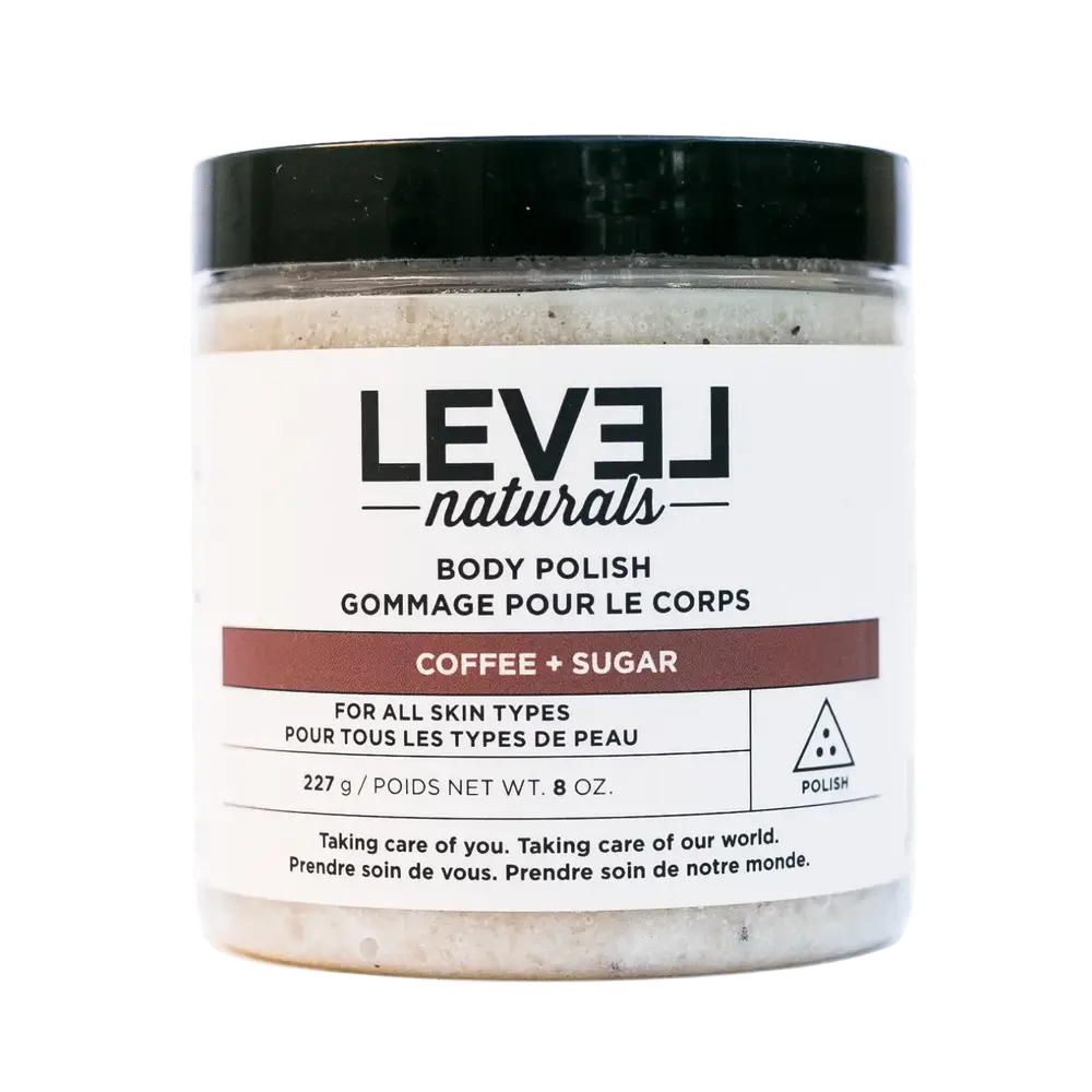 Level Naturals Body Polish Coffee + Sugar