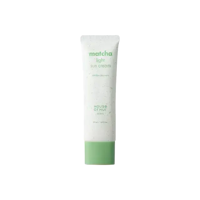 House of Hur Matcha Light Sun Cream SPF50+ PA++++ South Korea