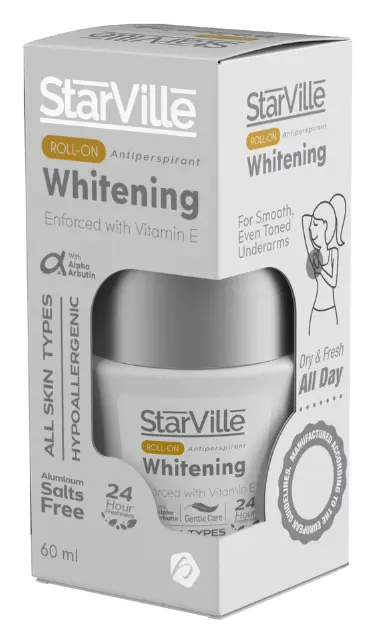 Starville Whitening Antiperspirant Roll-On Lavender Scent