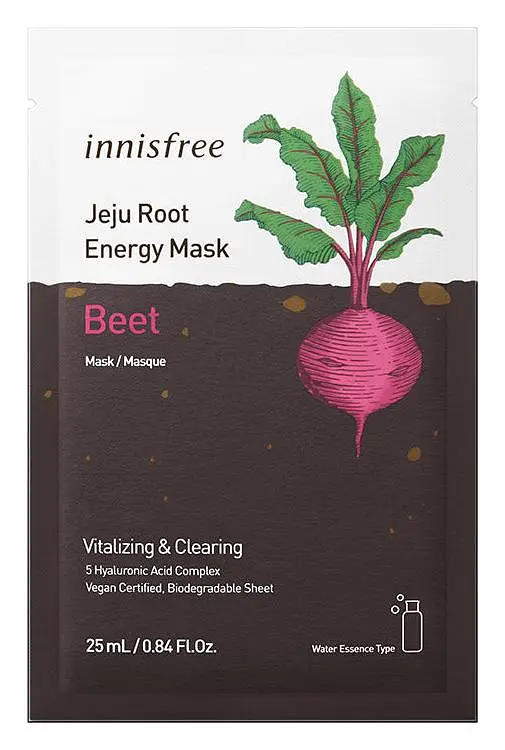 innisfree Jeju Root Energy Mask Beet