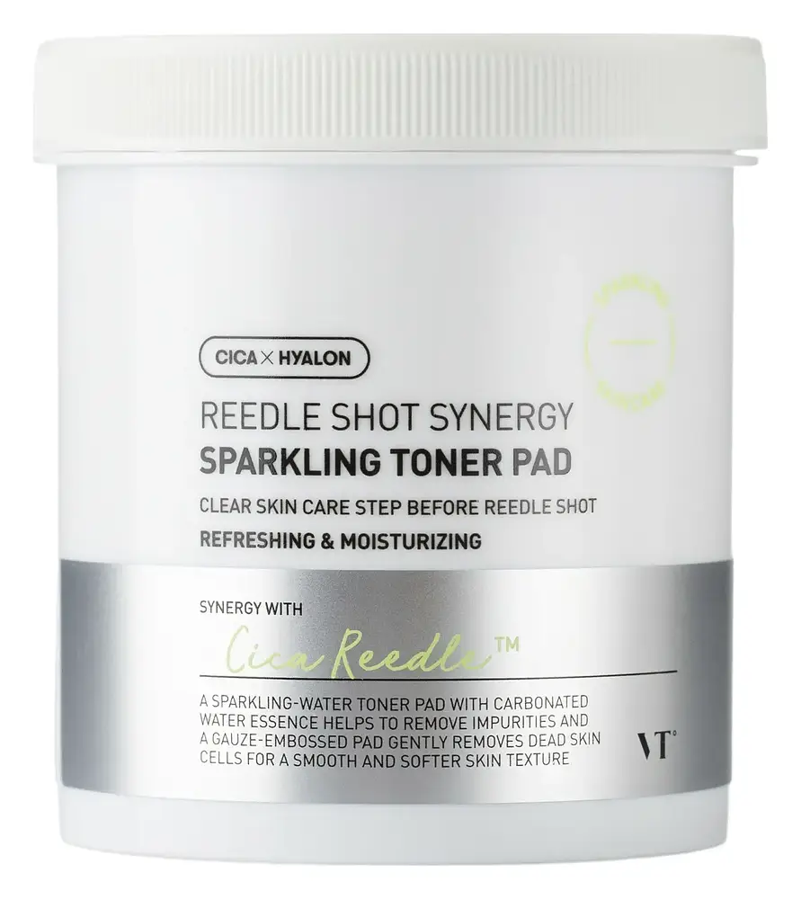 VT Cosmetics Reedle Shot Synergy Sparkling Toner Pad