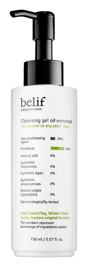 Belif Cleansing Gel Oil Enriched