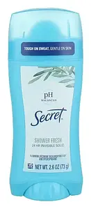 Secret Original Invisible Solid Deodorant Shower Fresh