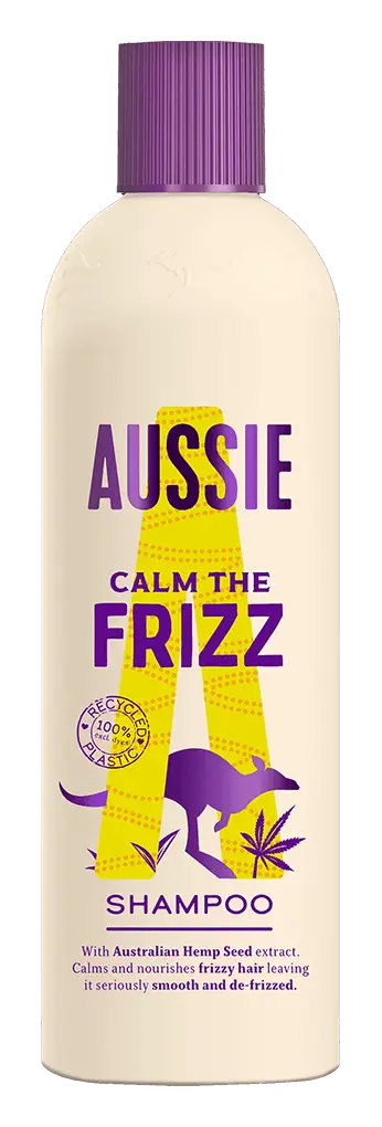 Aussie Calm The Frizz Shampoo with Hemp