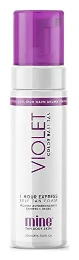 Minetan Violet 1 Hour Express Self Tan Foam