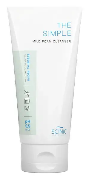 SCINIC The Simple Mild Foam Cleanser ph 5.5