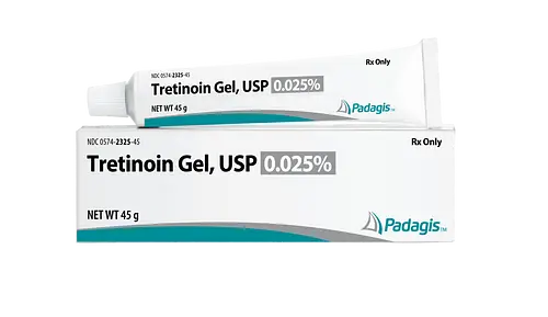 Padagis Tretinoin Gel, USP 0.025%