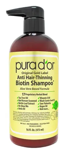 Pura D'or Anti Hair-Thinning Biotin Shampoo