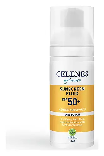 Celenes by Sweden Sunscreen Fluid Dry Touch SPF 50+