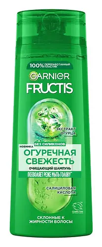 Garnier Fructis Cucumber Freshness Shampoo Russia