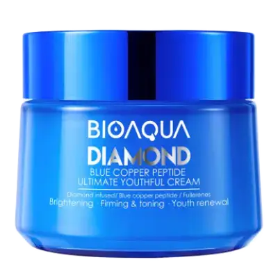 Bioaqua Diamond Blue Copper Peptide Ultimate Youthful Cream